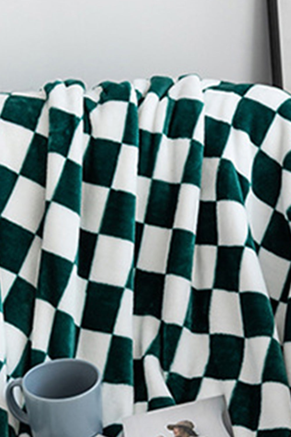 Checkered Throw Blanket