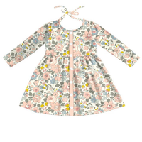 Spring Bloom Tie Back Dress