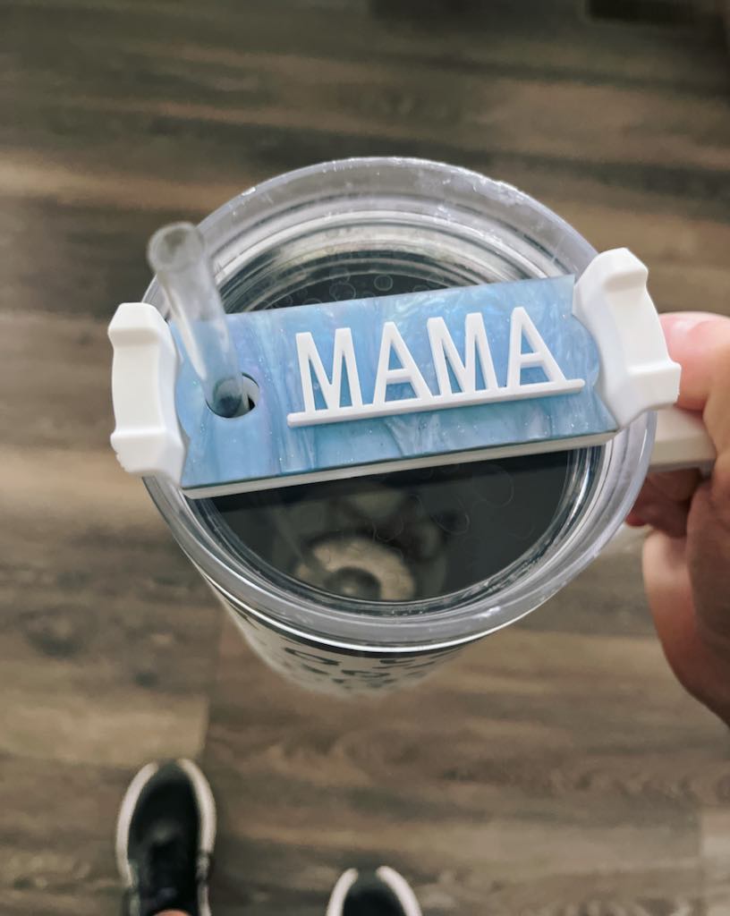 MAMA 40oz Tumbler Lid Topper