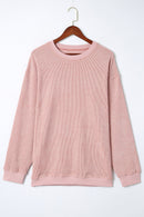 Corded Tunic Sweatshirt