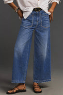 Pocket High Waist Jeans