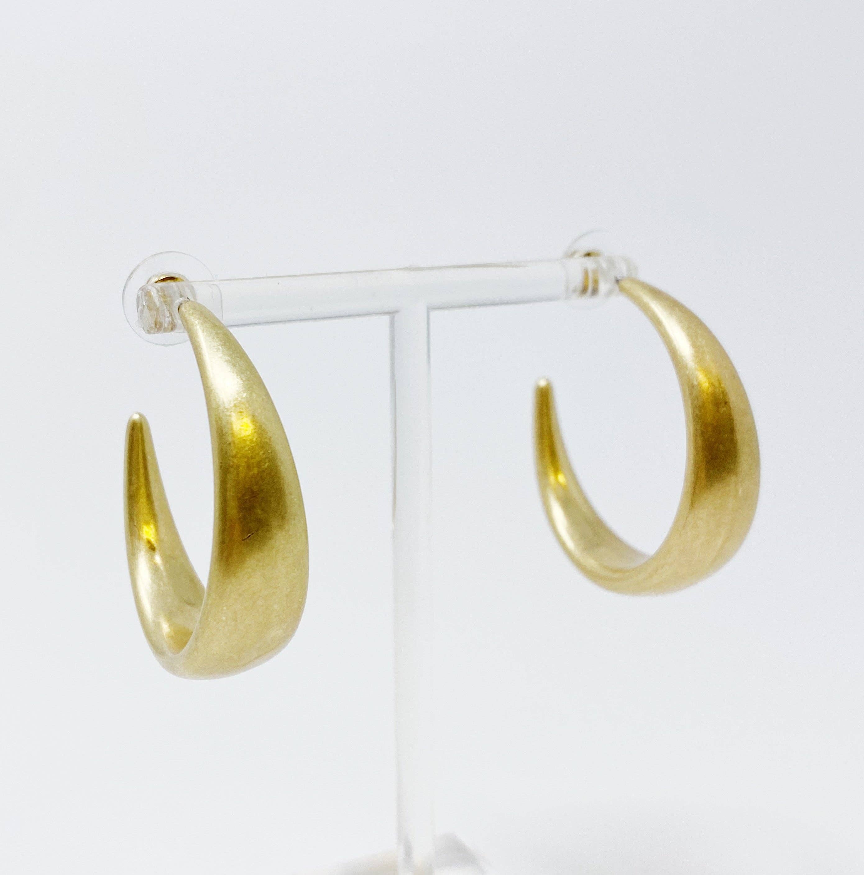 So Perfect Daily Hoop Earrings: Gold