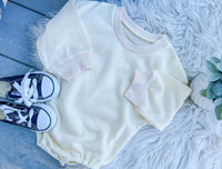 BLANK SWEATER CREWNECK BUBBLES