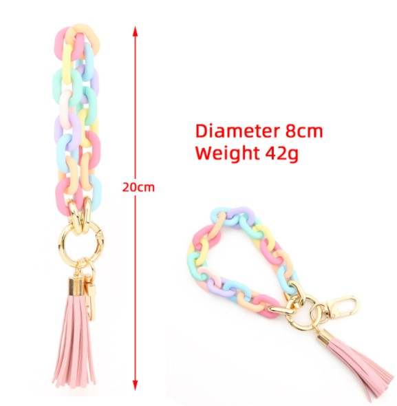 Chain Keyring Bracelet