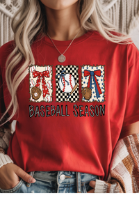 Baseball Season Graphic Tee