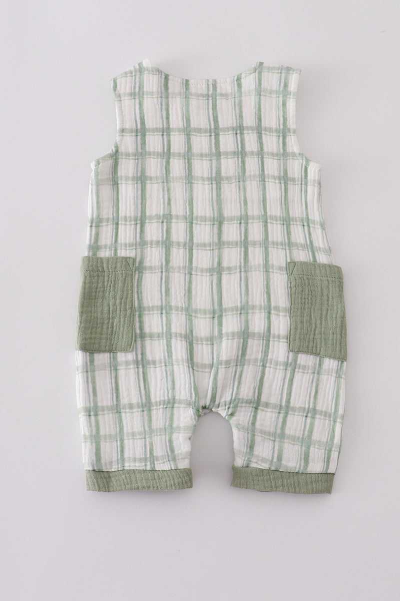 SAGE PLAID JONJON