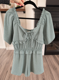 Sweetheart romper