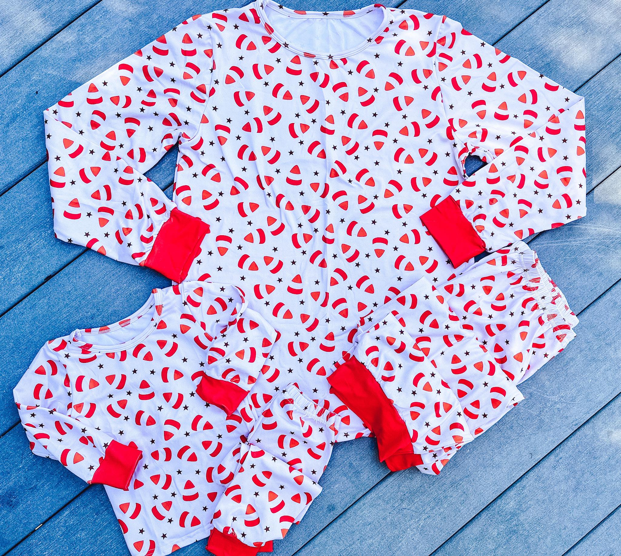 Candy corn pjs