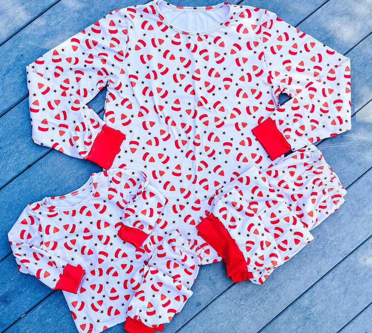 Candy corn pjs