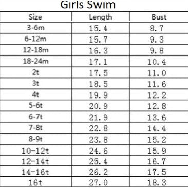 Retro Boys and Girls Swim