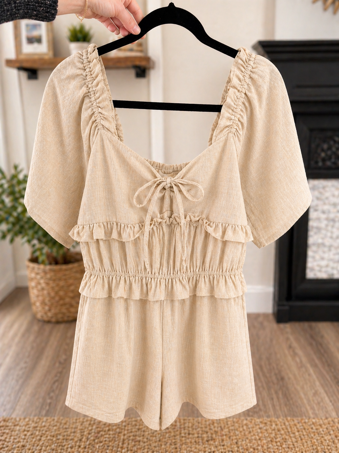 Sweetheart romper