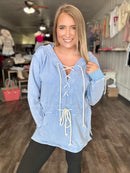 The Harlow Tie Hoodie