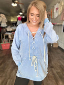 The Harlow Tie Hoodie