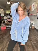 The Harlow Tie Hoodie