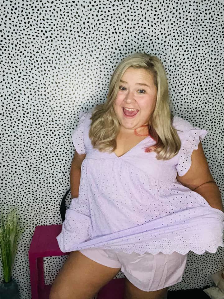 lace with shorts  Dress