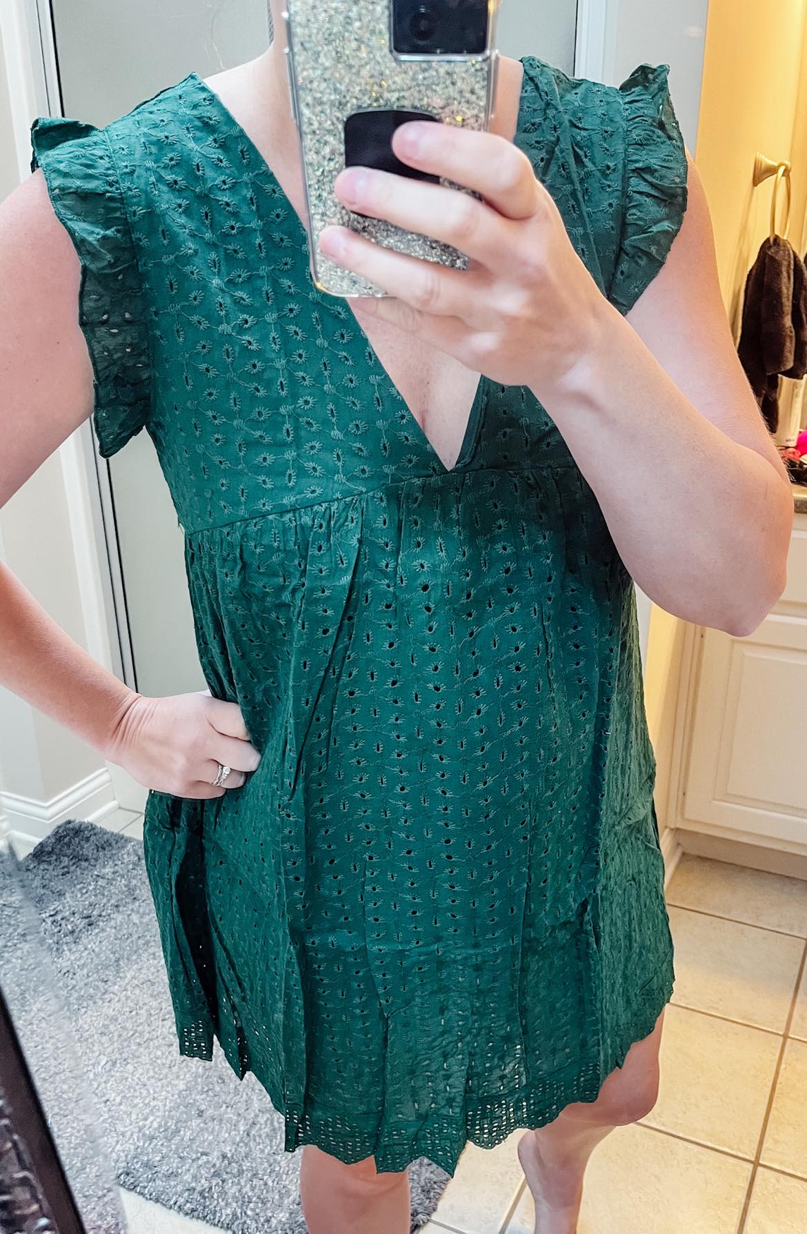 lace with shorts  Dress