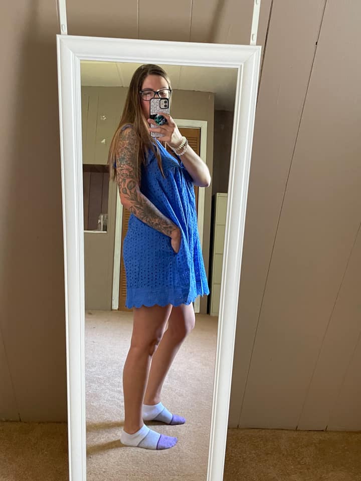 lace with shorts  Dress