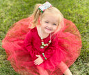 Velvet and Tulle Dress-