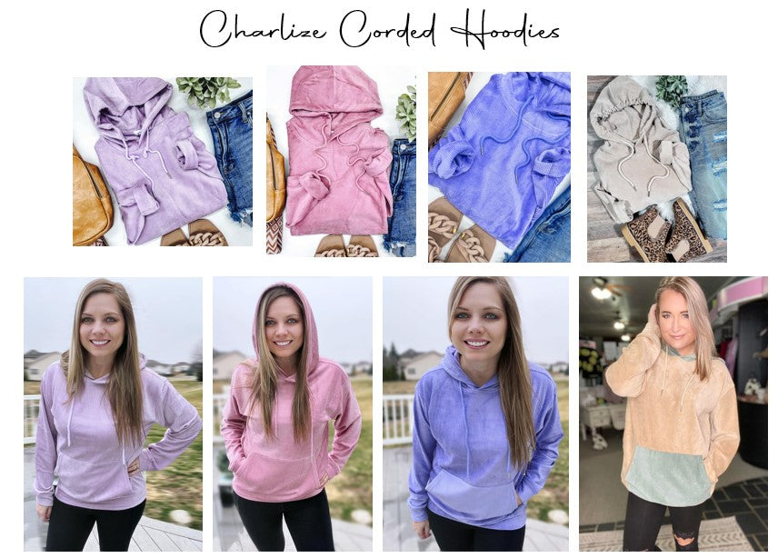 THE CHARLIZE CORDUROY HOODIE