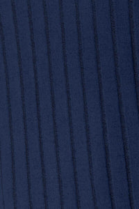 Basic Bae Full Size Ribbed Round Neck Slit Knit Top - The Sapphire Star