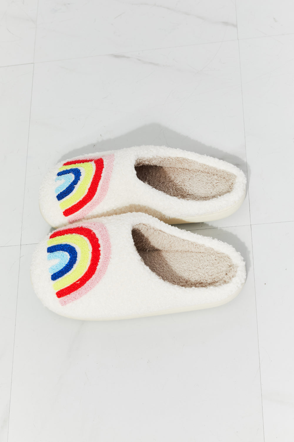 MMShoes Rainbow Plush Slipper - The Sapphire Star