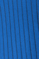 Basic Bae Full Size Ribbed Round Neck Slit Knit Top - The Sapphire Star