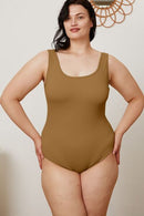 Basic Bae Full Size Square Neck Sleeveless Bodysuit - The Sapphire Star