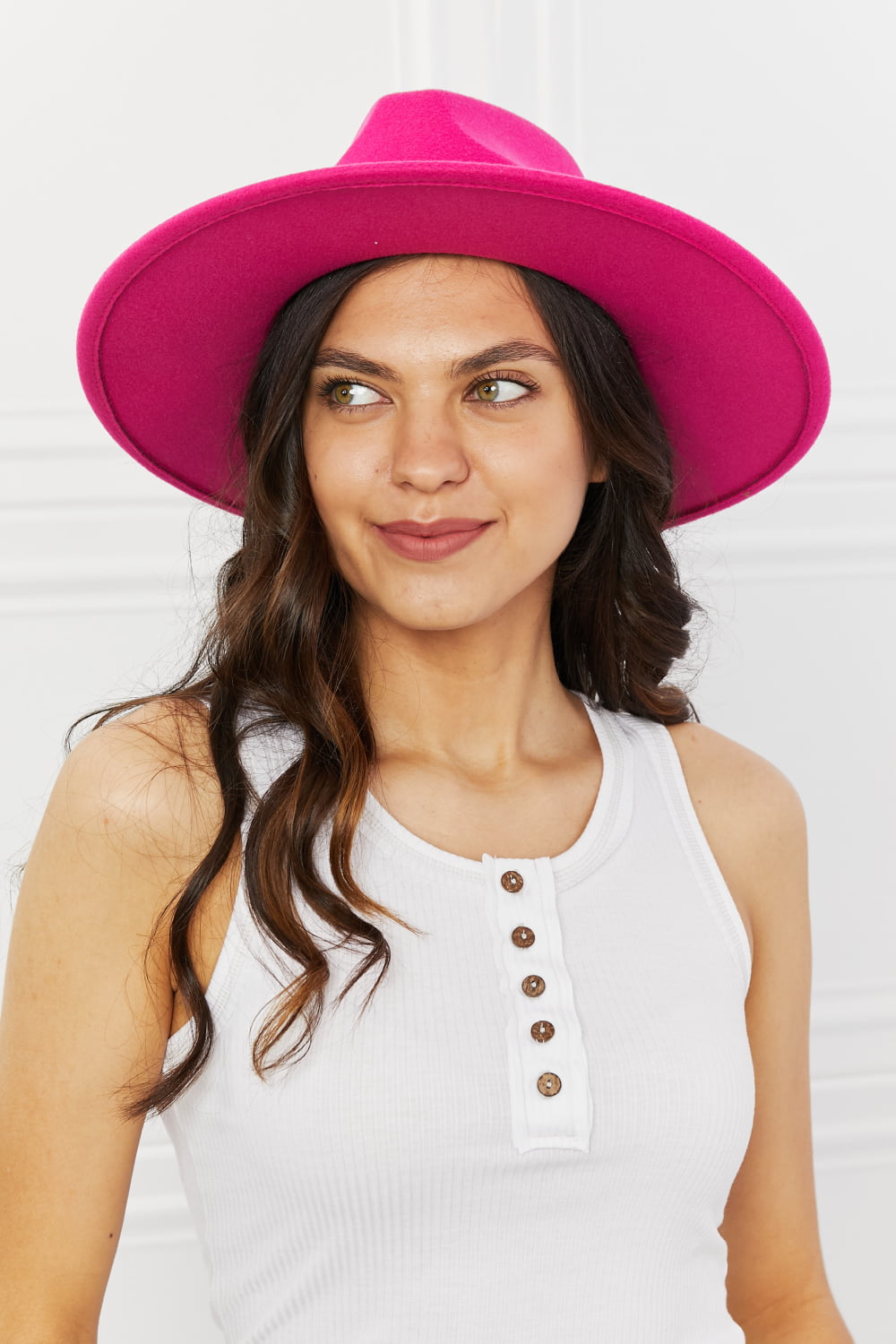 Fame Keep Your Promise Fedora Hat in Pink - The Sapphire Star