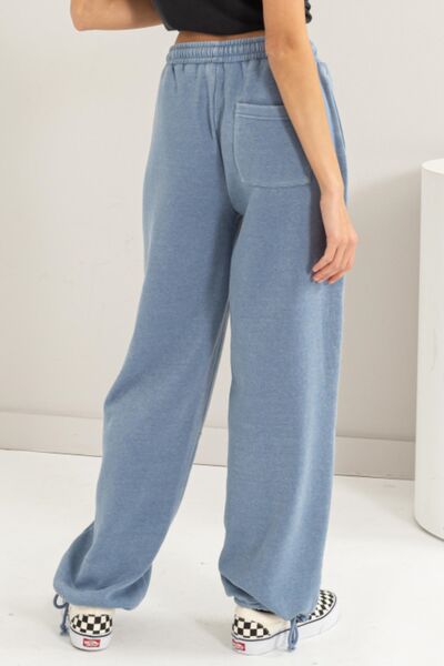 HYFVE Stitched Design Drawstring Sweatpants - The Sapphire Star