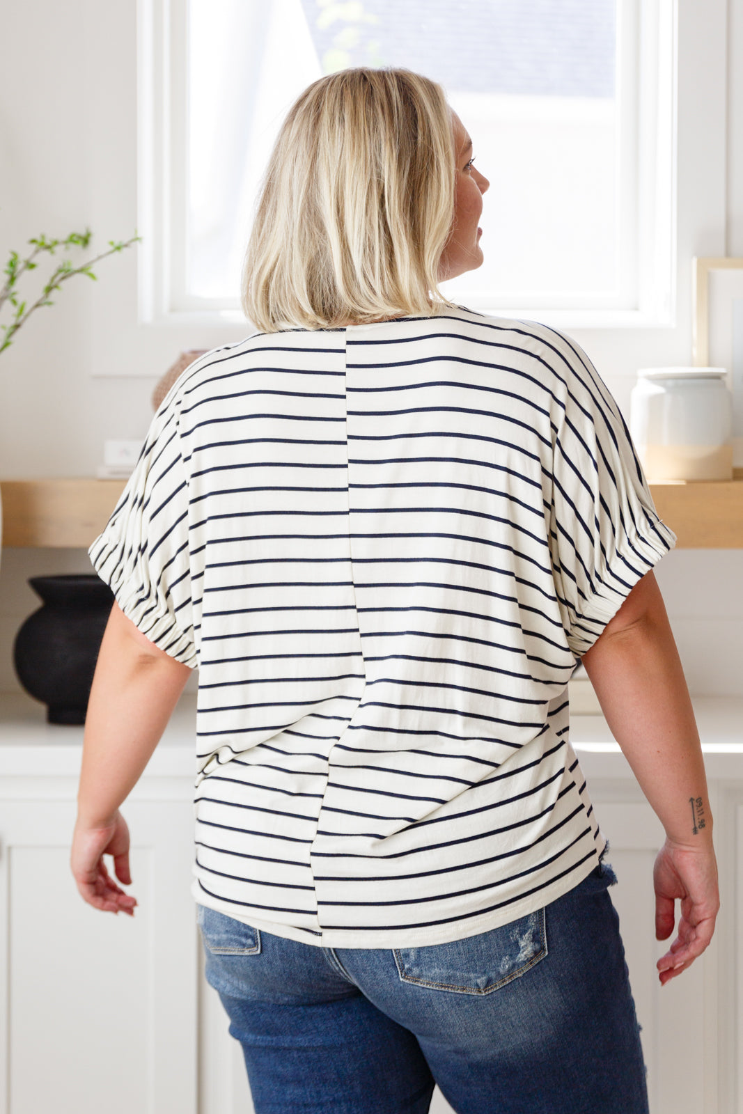 Much Ado About Nothing Striped Top - The Sapphire Star