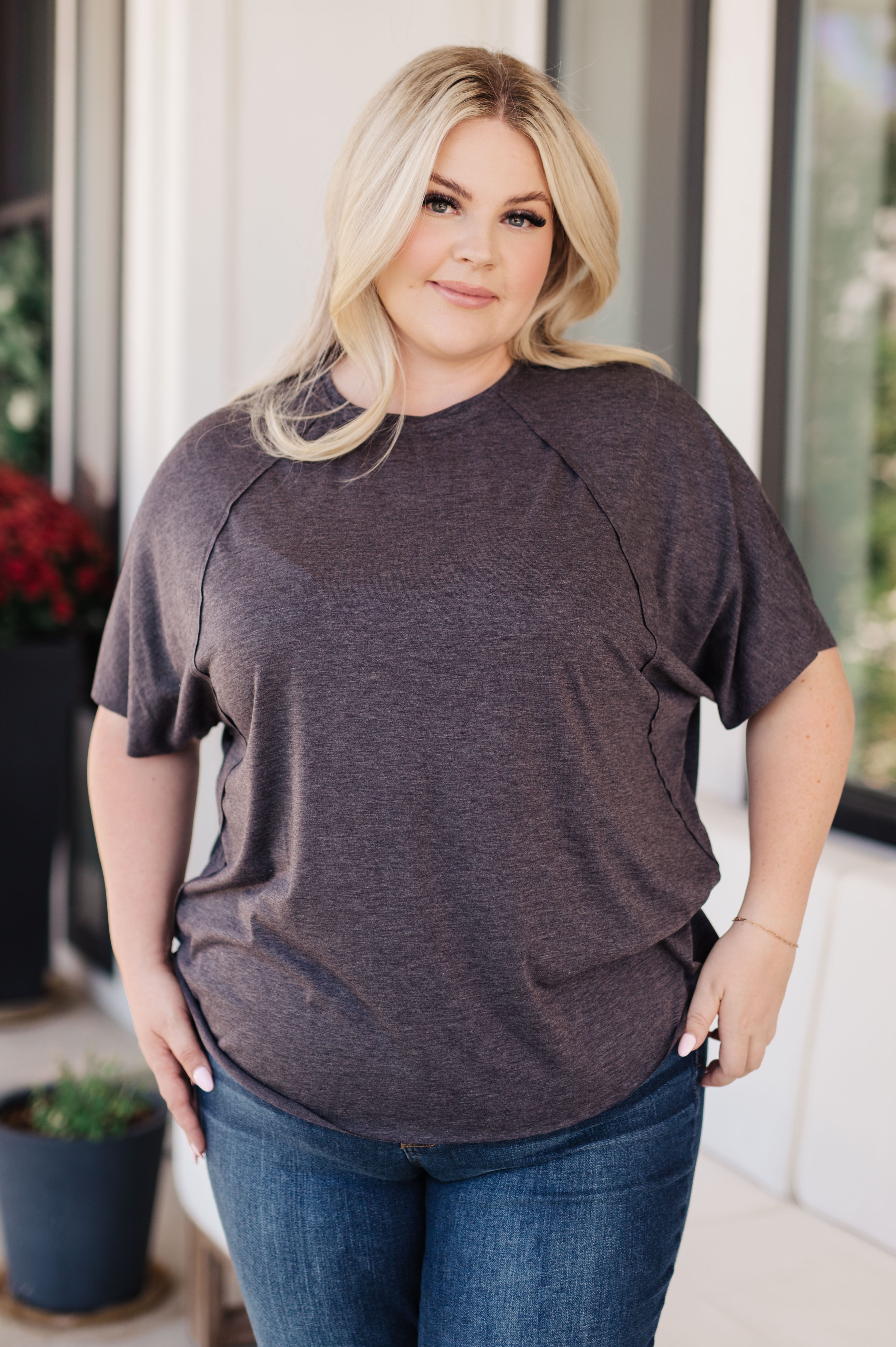 Tried And True Slouchy Tee - The Sapphire Star