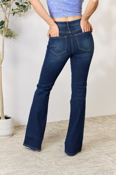 Kancan Full Size Slim Bootcut Jeans - The Sapphire Star